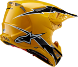 ALPINESTARS Supertech M10 Helmet - Ampress - MIPS® - Gloss Black/Yellow - Medium 8300823-1414-M