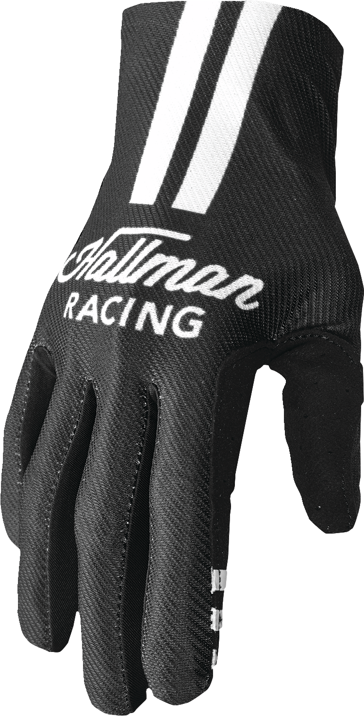 THOR Mainstay Gloves - Roosted - Black/White - Large 3330-7312