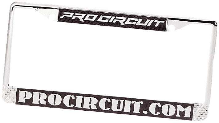 PRO CIRCUIT License Plate Frame Chrome PC1005-1300