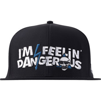 Deegan Apparel Shocking Hat - Black/Blue - One Size  DMAHS3004BBUOS
