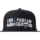 Deegan Apparel Shocking Hat - Black/Blue - One Size  DMAHS3004BBUOS