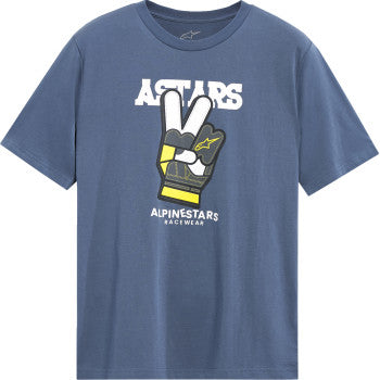 ALPINESTARS Peaceout CSF T-Shirt - Blue - Large 1244-72120-734-L