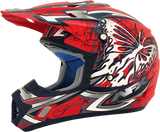 AFX FX-17 Helmet - Butterfly - Matte Ferrari Red - Large 0110-7119