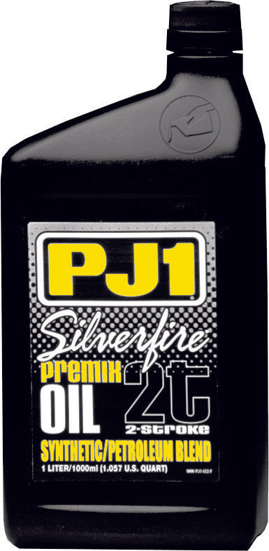 PJ1 Silverfire Premix 2t Synthetic Blend Oil Liter 6-32-1L