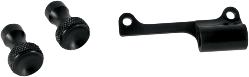 TODD'S CYCLE Mikuni Choke Bracket - Black TMK-3