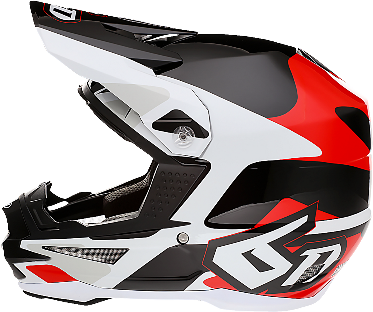 6D ATR-1 Helmet - Apex - Red - Medium 10-4536