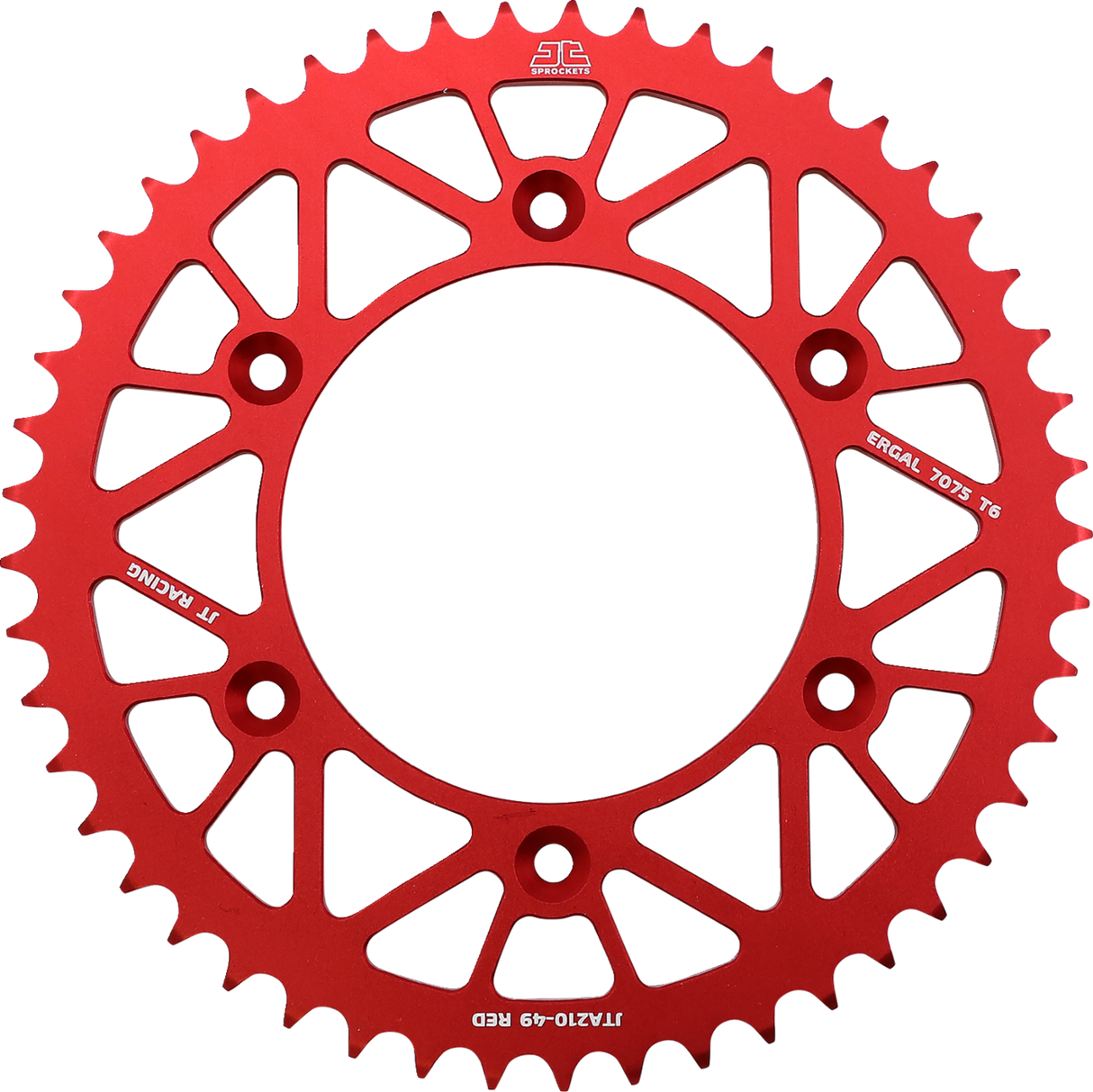 JT SPROCKETS Rear Sprocket - Beta/Honda - Red - 49 Tooth JTA210.49RED