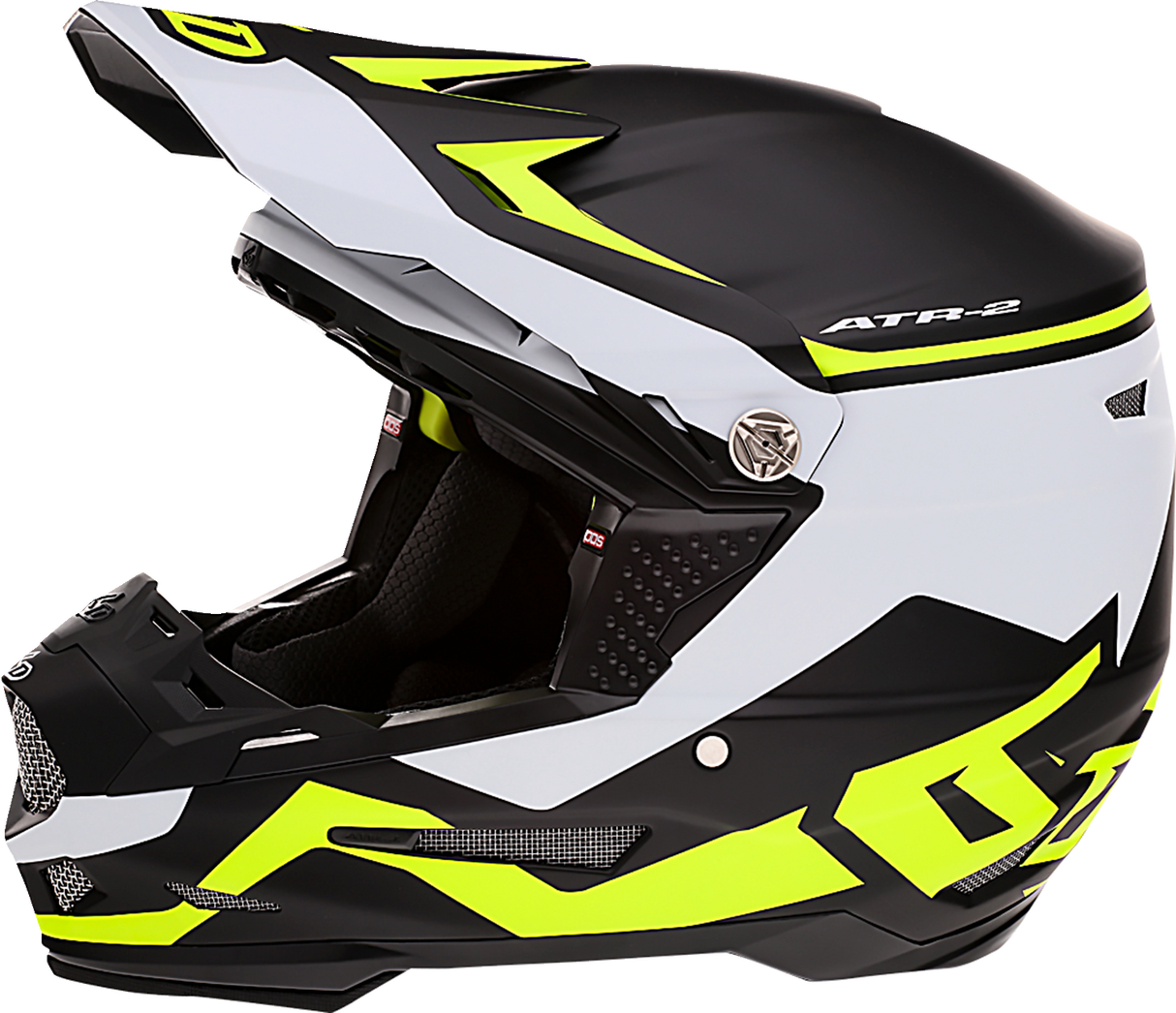 6D ATR-2 Helmet - Drive - Neon Yellow - XS 12-2764