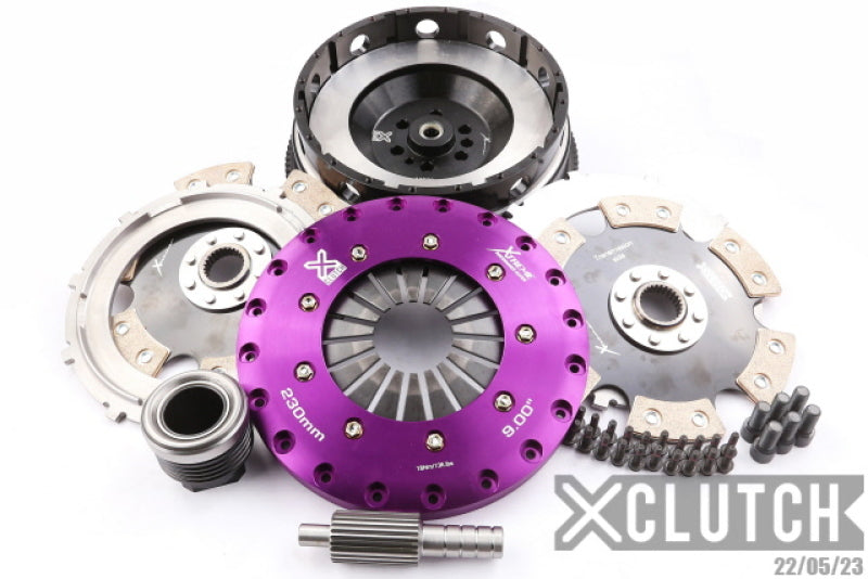 XClutch 15-18 BMW M3 Base 3.0L 9in Twin Solid Ceramic Clutch Kit XKBM23560-2E