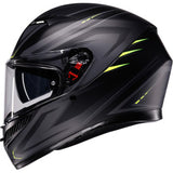 IN STOCK AGV Helmet K3 Syth Matte Black/Yellow Fluo Md 2118381004-026-M