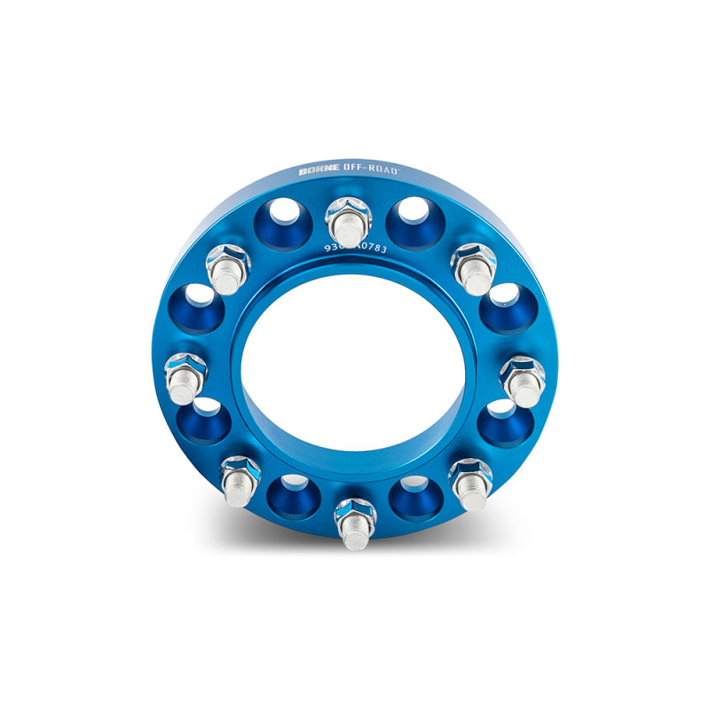 Borne Off-Road Wheel Spacers 8x180 124.1 25 M14 Blue