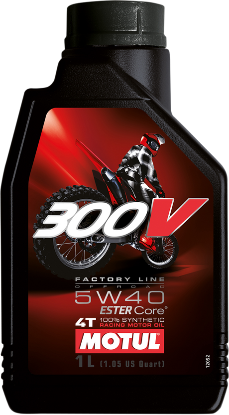 MOTUL 300V Offroad Synthetic Oil - 5W-40 - 1L 104134