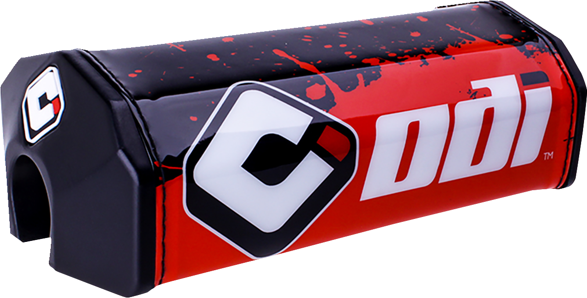 ODI Handlebar Pad - Oversized - Splatter - Red/Black H72BPS-RB