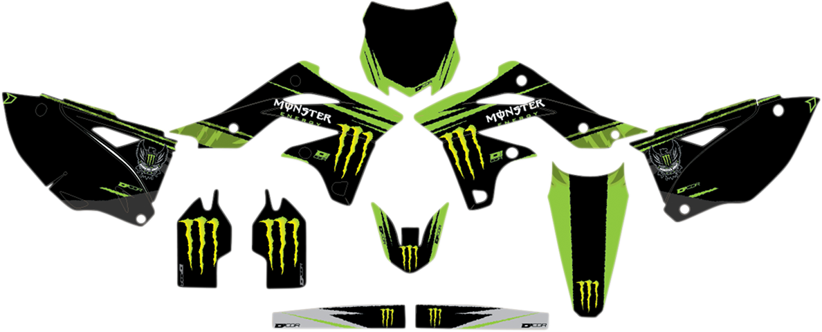 D'COR VISUALS Graphic Kit - Monster Energy 20-20-228