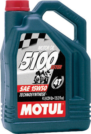 MOTUL5100 Ester/Synthetic Engine Oil 15w-50 1gal108089