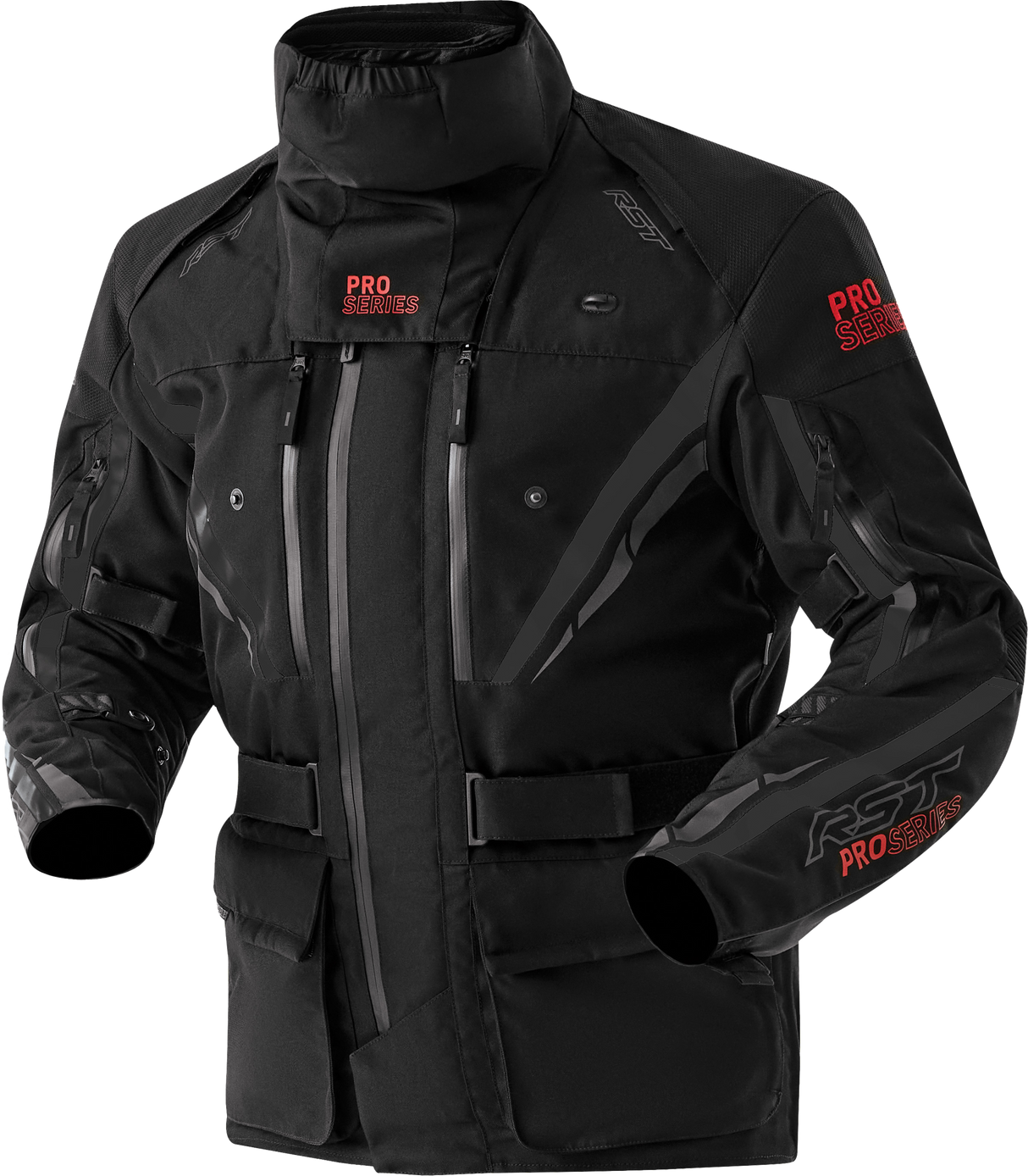RST Womens Ps Paragon D3o Jacket Black Textile Lg 103661BLK-14
