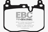 EBC 2017+ BMW M240 Coupe Bluestuff Front Brake Pads DP52130NDX