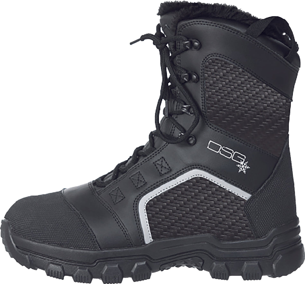 DSG Rime Boots Black Sz 09 35743