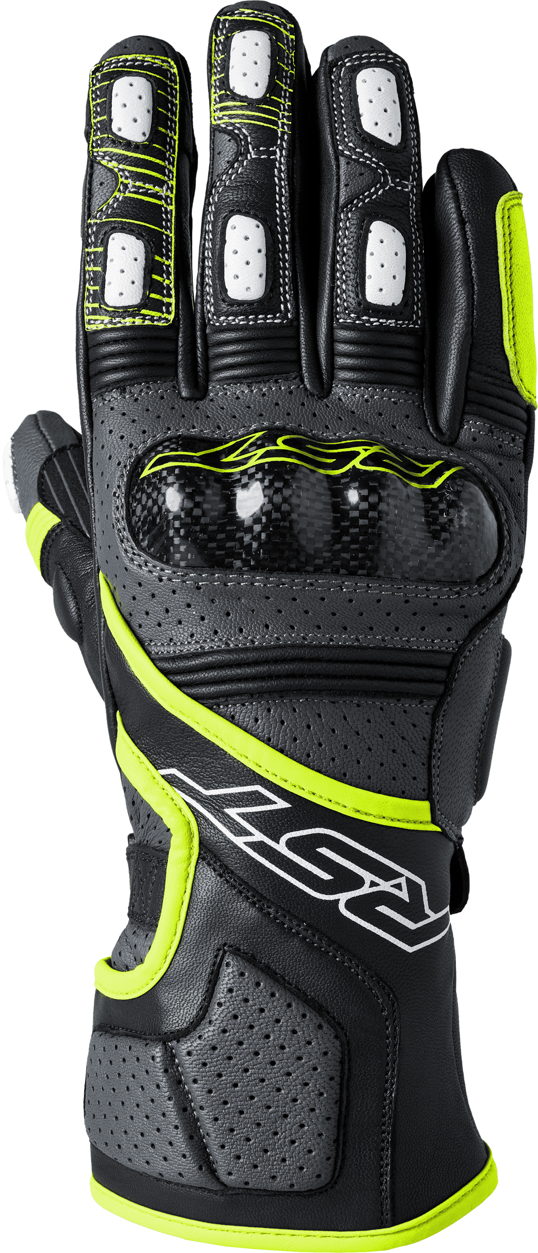 RST Fulcrum Ce Glove Grey/Flo Yellow/Black  Sm 103179F.YEL-08