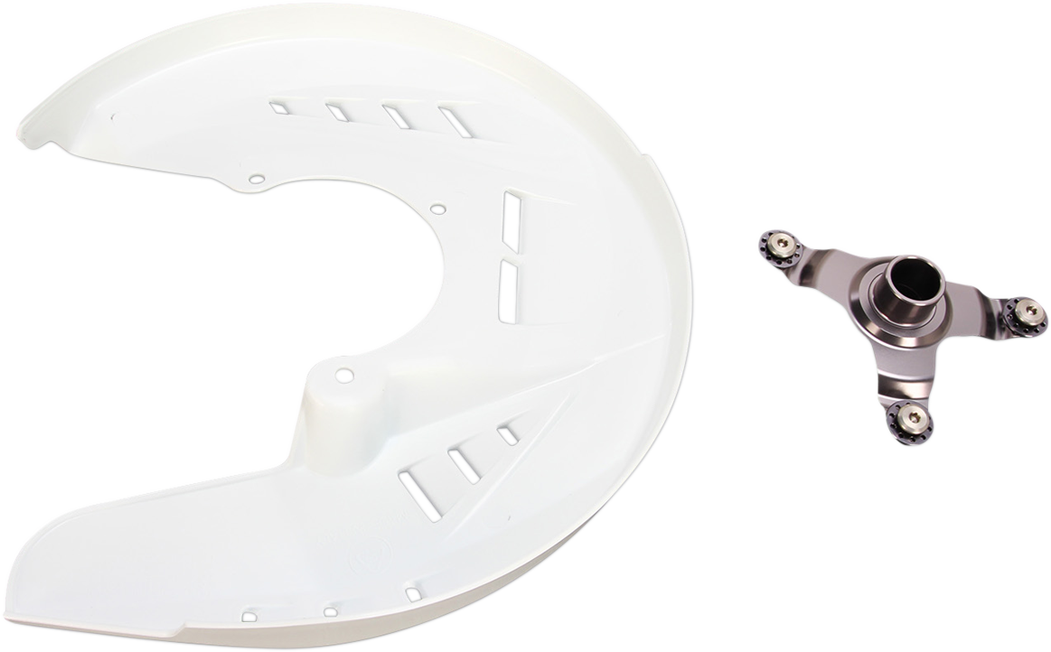 UFO Front Disc Guard - White ACTUALLY DISC GUARD KA04741-041