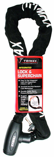 Trimax Integrated Lock & Superchain 10mm 348036