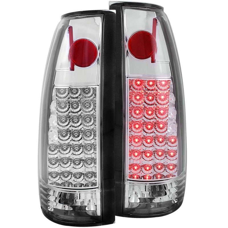 ANZO 1999-2000 Cadillac Escalade LED Taillights Chrome 311005