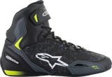 ALPINESTARS Faster-3 Shoes - Black/Yellow - US 8 2510219-155-8