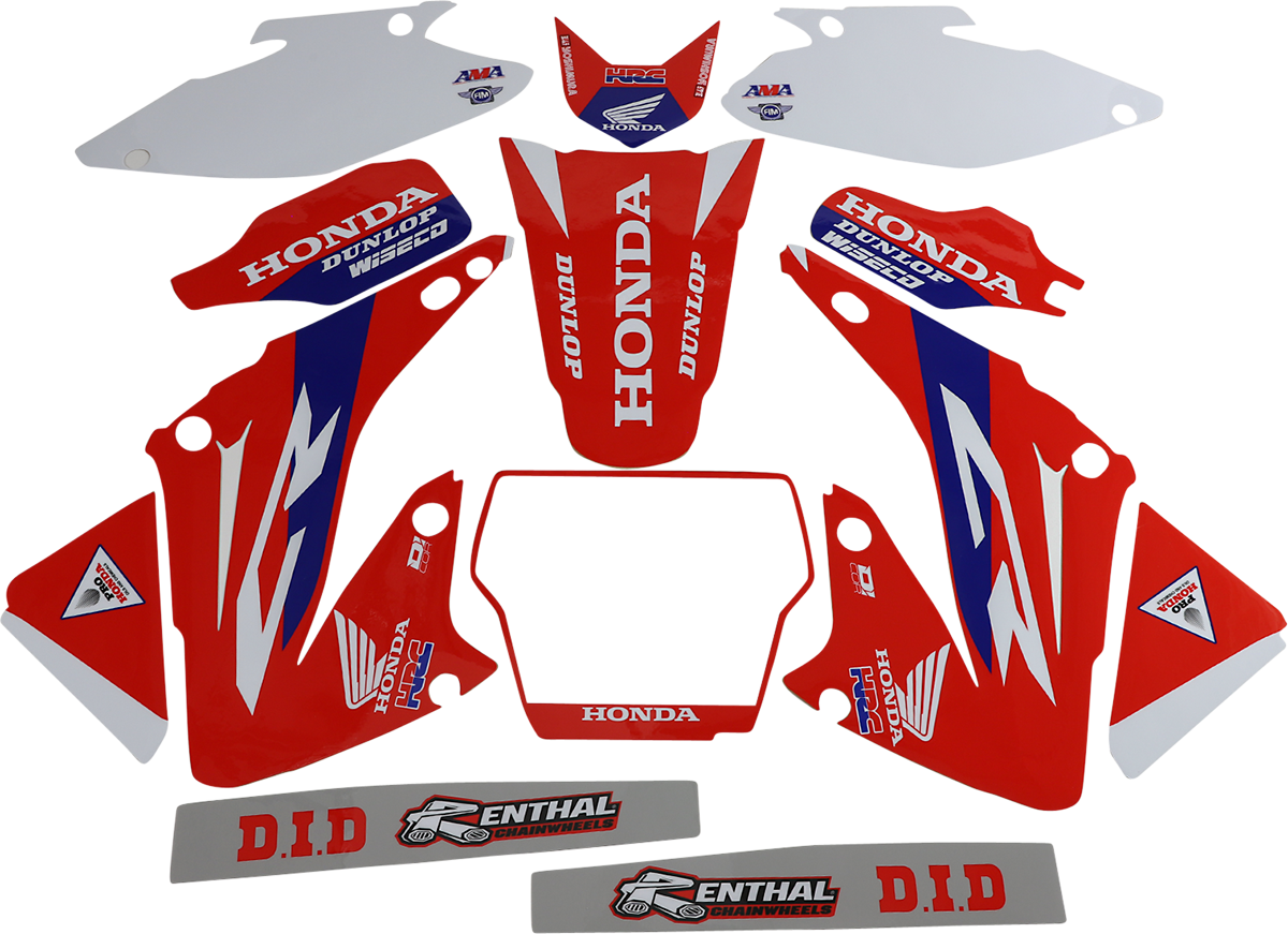 D'COR VISUALS Graphic Kit - Honda HRC 20-10-501