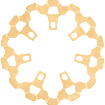 LYNDALL RACING BRAKES LLC Brake Rotor - Front - 11-13/16" - Gold Road King/Glide 2020-2023    3-622