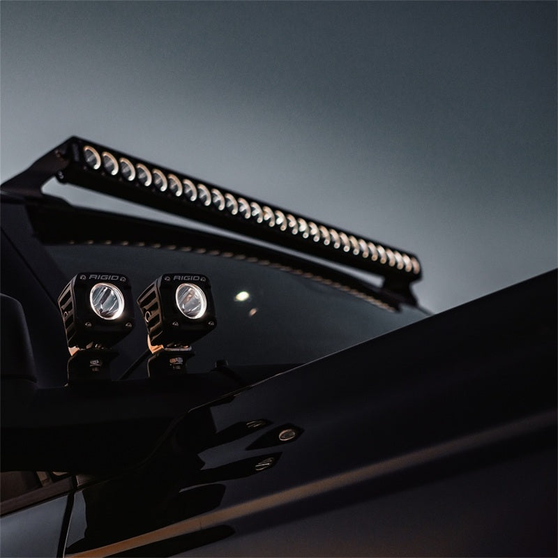 Rigid Industries Revolve 20in Bar w/Amber Trim Ring 421613