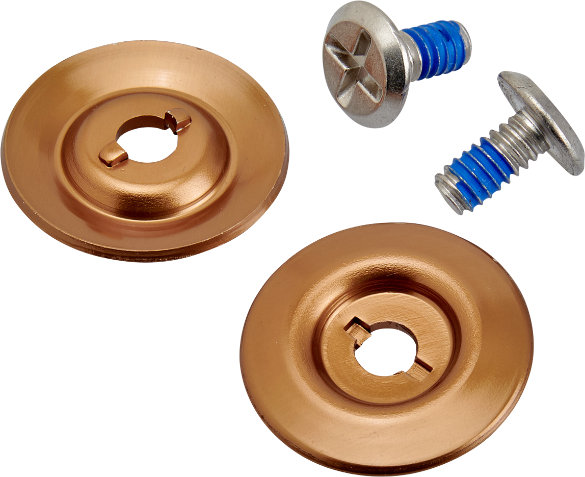 BILTWELL Gen 2 Hardware Kit - SS Screw - Bronze Baseplate 0034-150-69