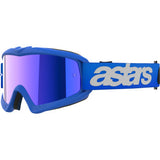 ALPINESTARS GOGGLES Youth Vision Goggle - Blaze - Blue - Blue Mirror  5140425-7271