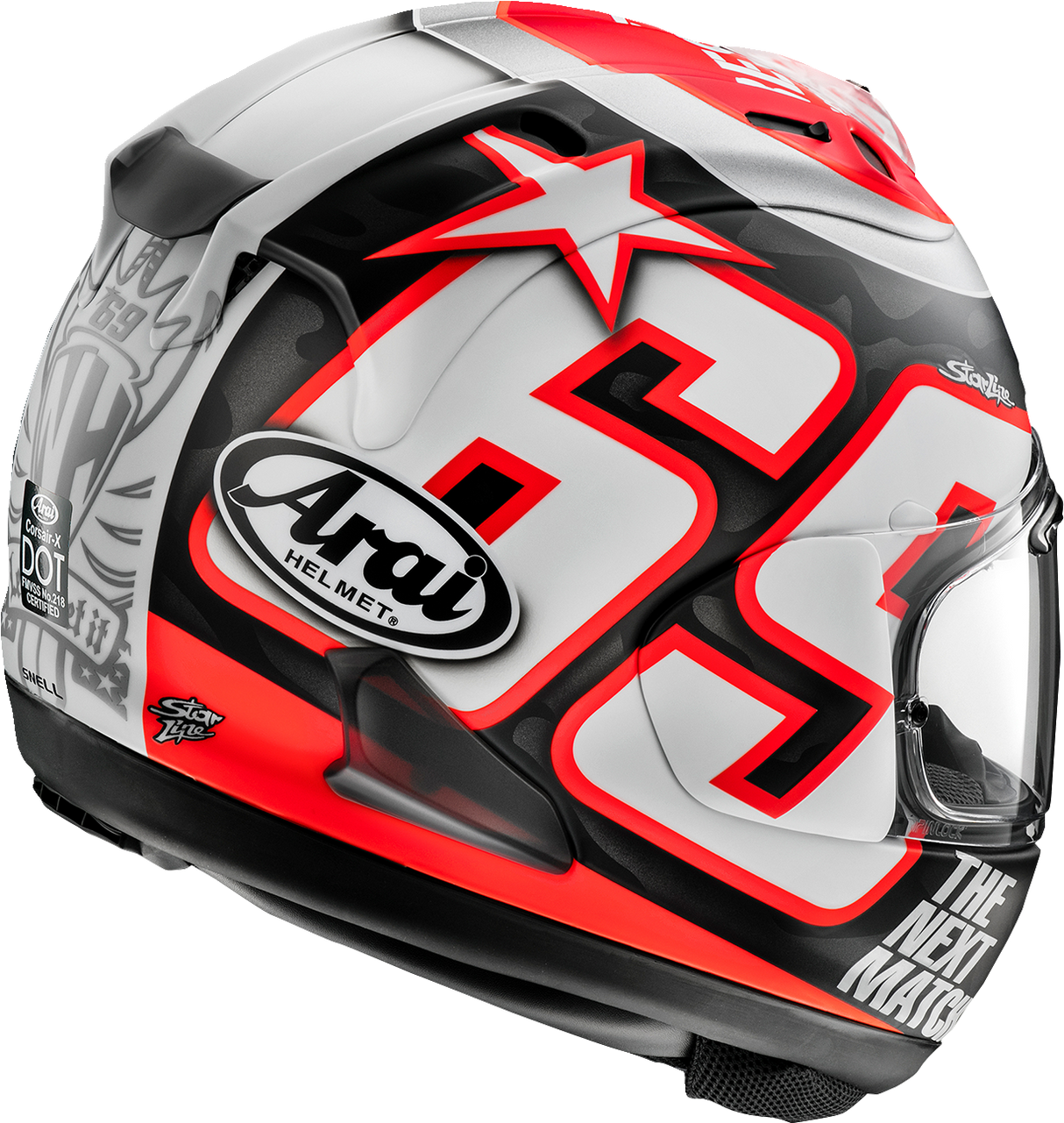 ARAI Corsair-X Helmet - Nicky Reset - Frost - Small 0101-15896