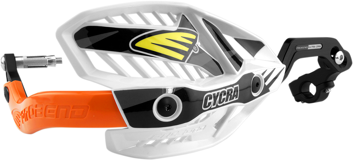 CYCRA Handguards - Ultra - White/Orange 1CYC-7407-22X