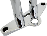 LA CHOPPERS Riser Extensions - 1-1/2" x 1-1/2" - Chrome LA-7413-52