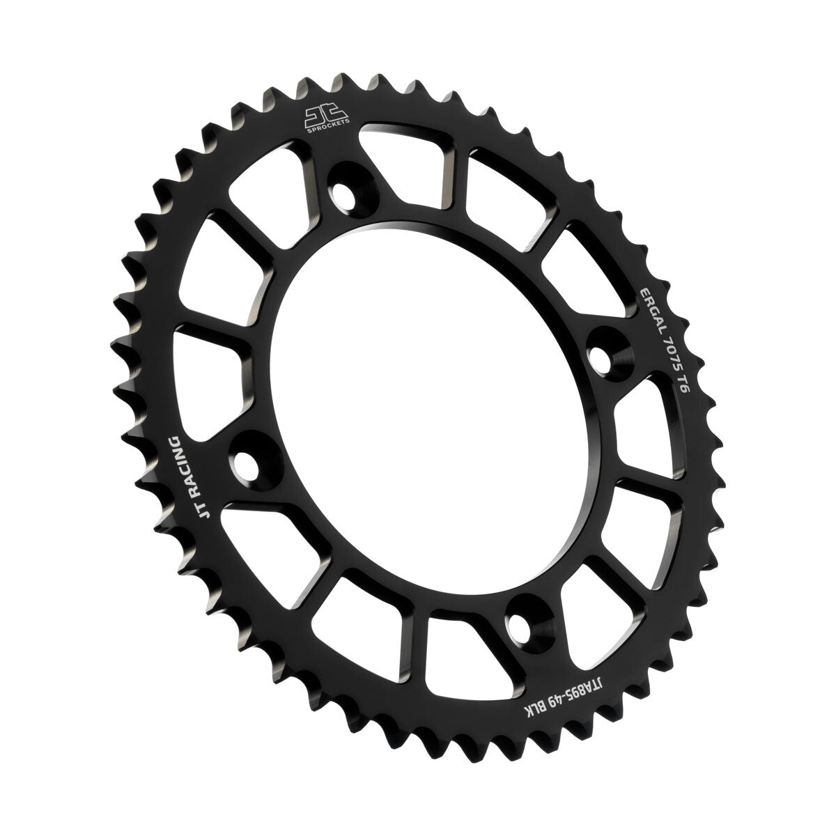 JTRear Racelite Sprocket Alum 49t-428 Blk Husq/KtmJTA895.49BLK