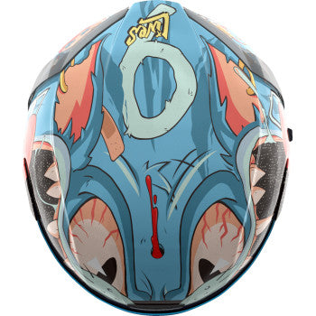 ICON Airform™ Helmet - 9 Lives - Blue - Small 0101-17384