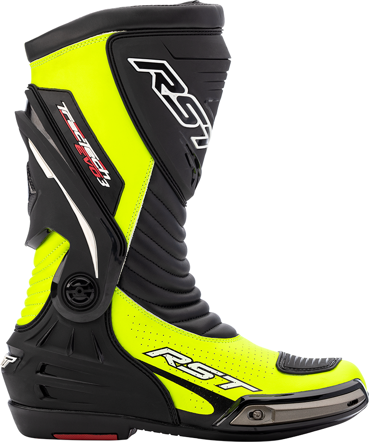RST Tractech Evo Iii Sport Ce Boot Flo Yellow / Black  Sz 11 102101YEL-44