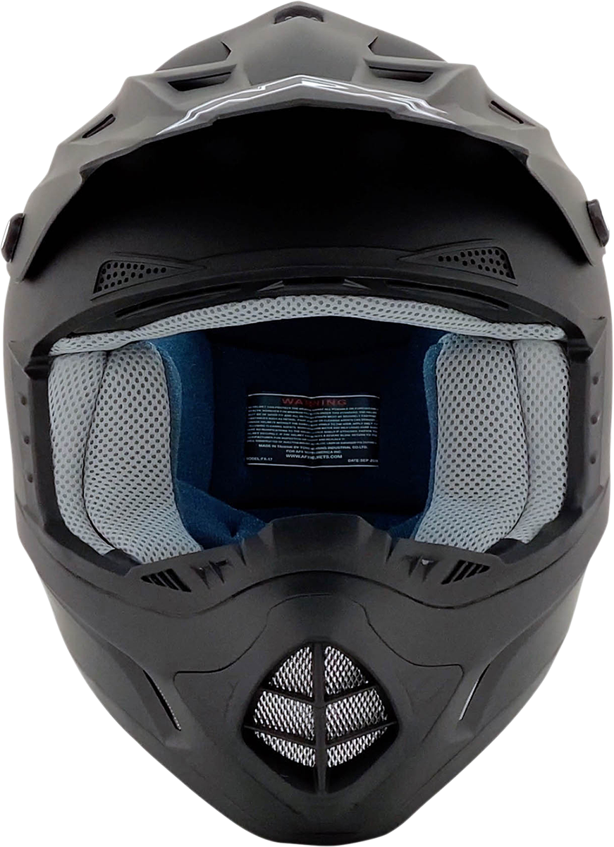 AFX FX-17 Helmet - Matte Black - XS 0110-0750