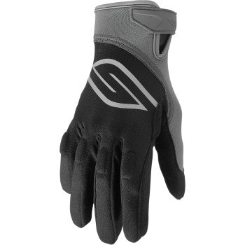 SLIPPERY Circuit Gloves - Black/Charcoal - XL 3260-0448