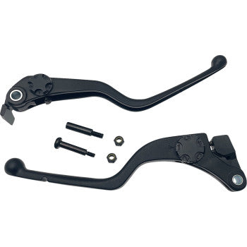 DRAG SPECIALTIES Handlebar Control Kit - Pan America - Black 0610-2299