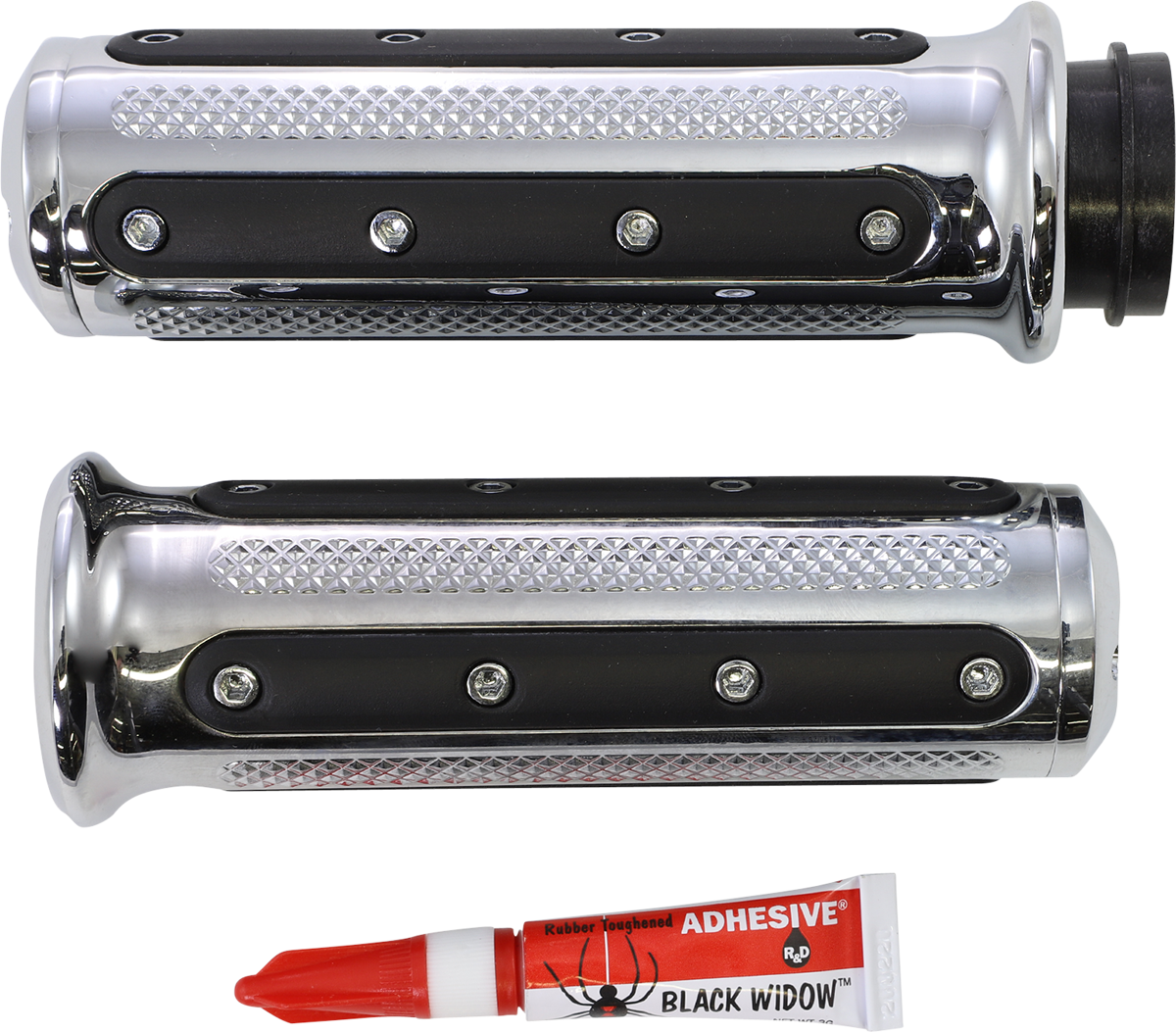 KURYAKYN Grips - Heavy Industries - TBW - Chrome 6122