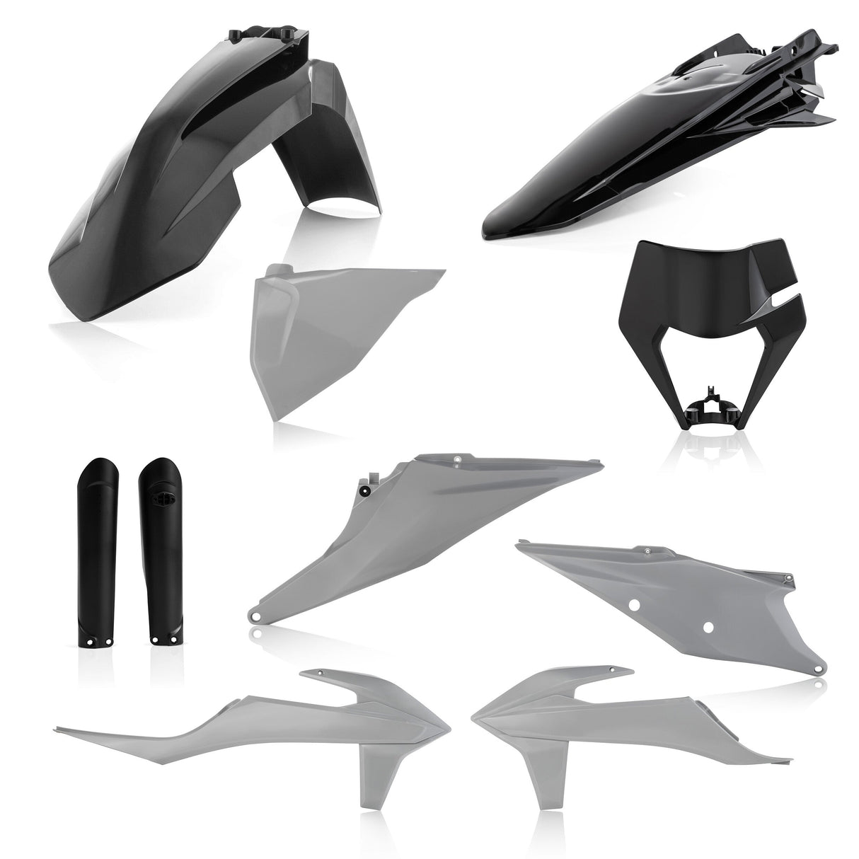 ACERBIS Full Plastic Kit Ktm Grey/Black 2791541001