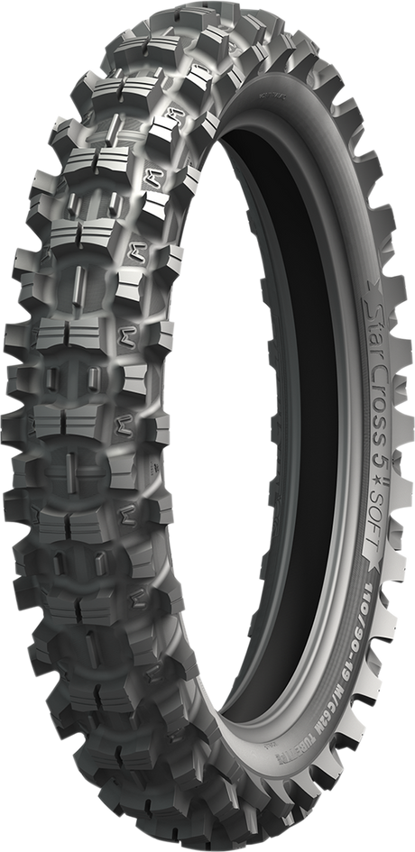 MICHELIN Tire - StarCross 5 Soft - Rear - 90/100-14 - 49M 62955