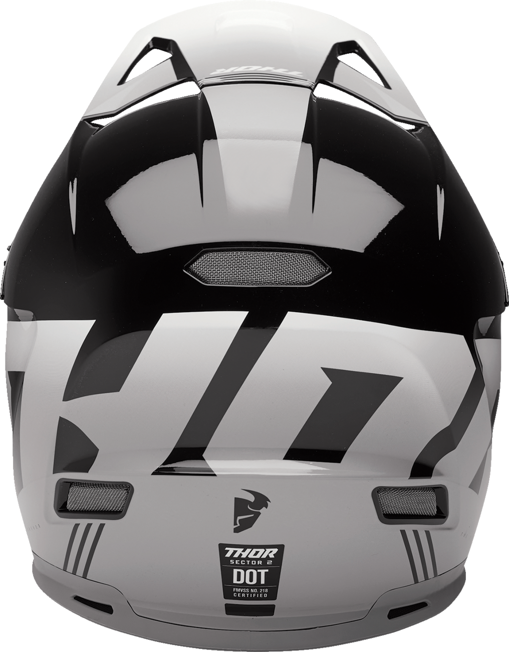 THOR Sector 2 Helmet - Carve - Black/White - Large 0110-8116