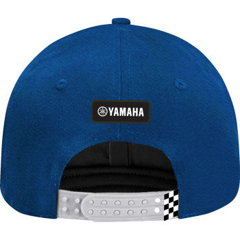 YAMAHA APPAREL Yamaha Racing Hat - Checker - Blue LEM25-H46