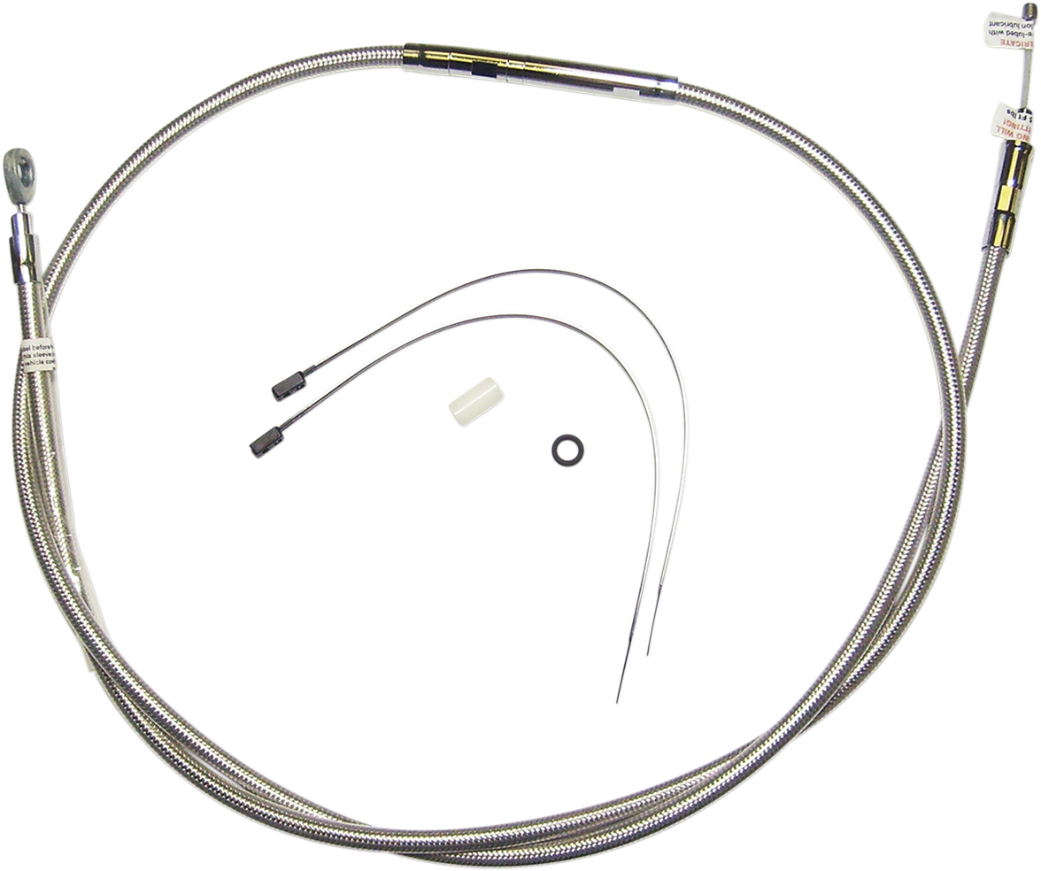 MAGNUM Clutch Cable - Polished 52108HE