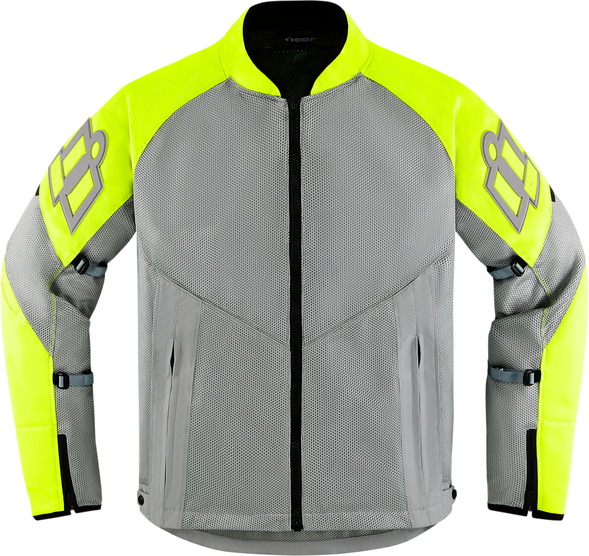 ICON Mesh AF™ Jacket - Gray/Hi-Vis - Large 2820-5946