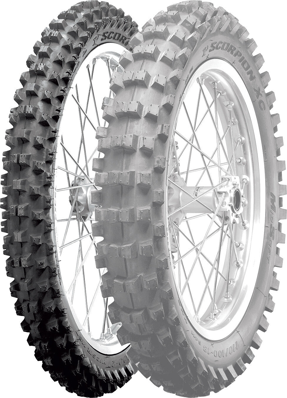 PIRELLITire Xc Mid Soft Front 80/100-21 51r Bias Tt3888600