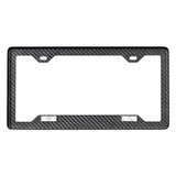 Mishimoto Carbon Fiber License Plate Frame - Matte